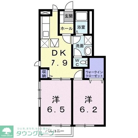 ララ・メゾンBの物件間取画像